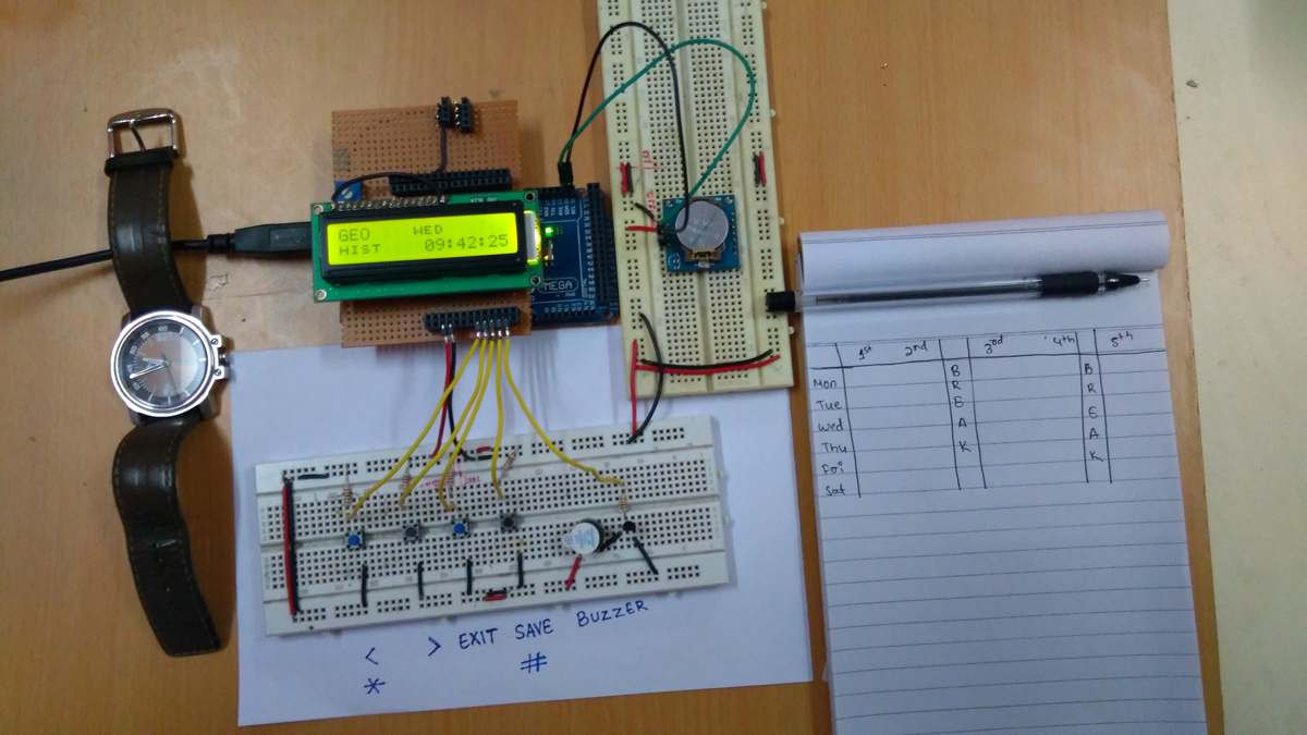 Arduino based Automatic School Bell System Engineers Garage